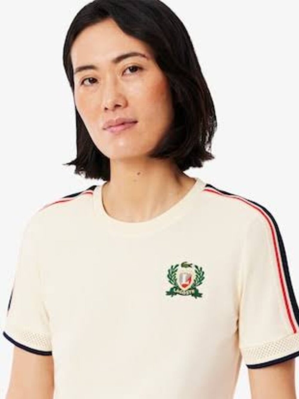 Lacoste Made In France Textured Piqué T-Shirt